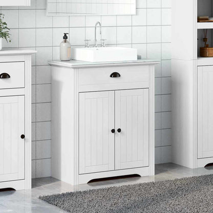 Mobile Lavabo da Bagno BODO Bianco 70x35x80 cm