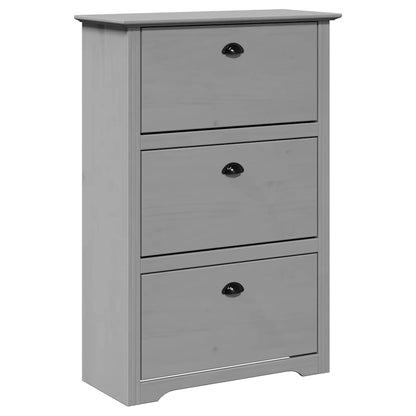 Scarpiera BODO Grigia 80x35x118 cm