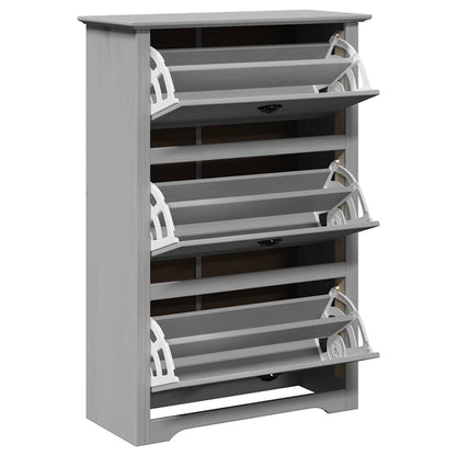 Scarpiera BODO Grigia 80x35x118 cm