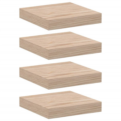 Mensola Pensili 4 pz 23x23,5x4 cm in Truciolato
