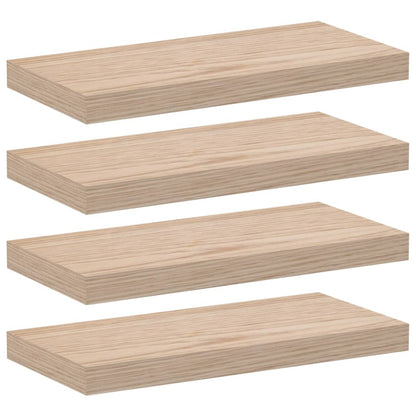 Mensole Pensili 4 pz 50x23,5x4 cm in Truciolato