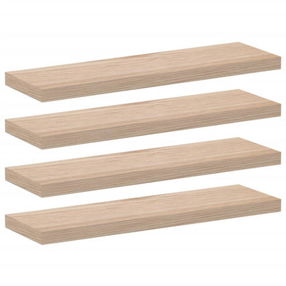 Mensole Pensili 4 pz 80x23,5x4 cm in Truciolato
