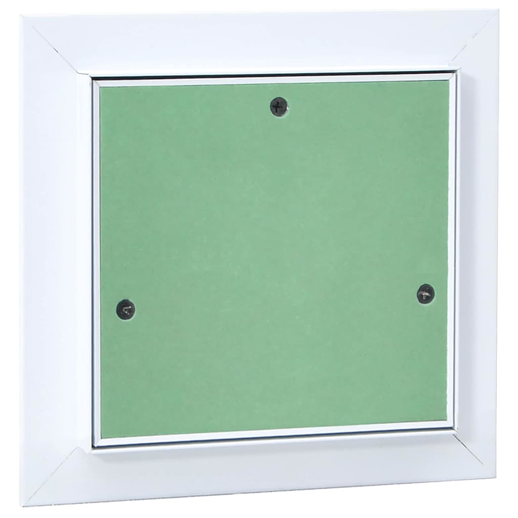 Pannello di Accesso Verde e Argento 20 x 20 cm