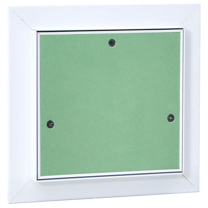 Pannello di Accesso Verde e Argento 20 x 20 cm