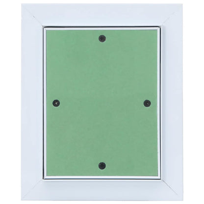 Pannello di Accesso Verde e Argento 20 x 25 cm