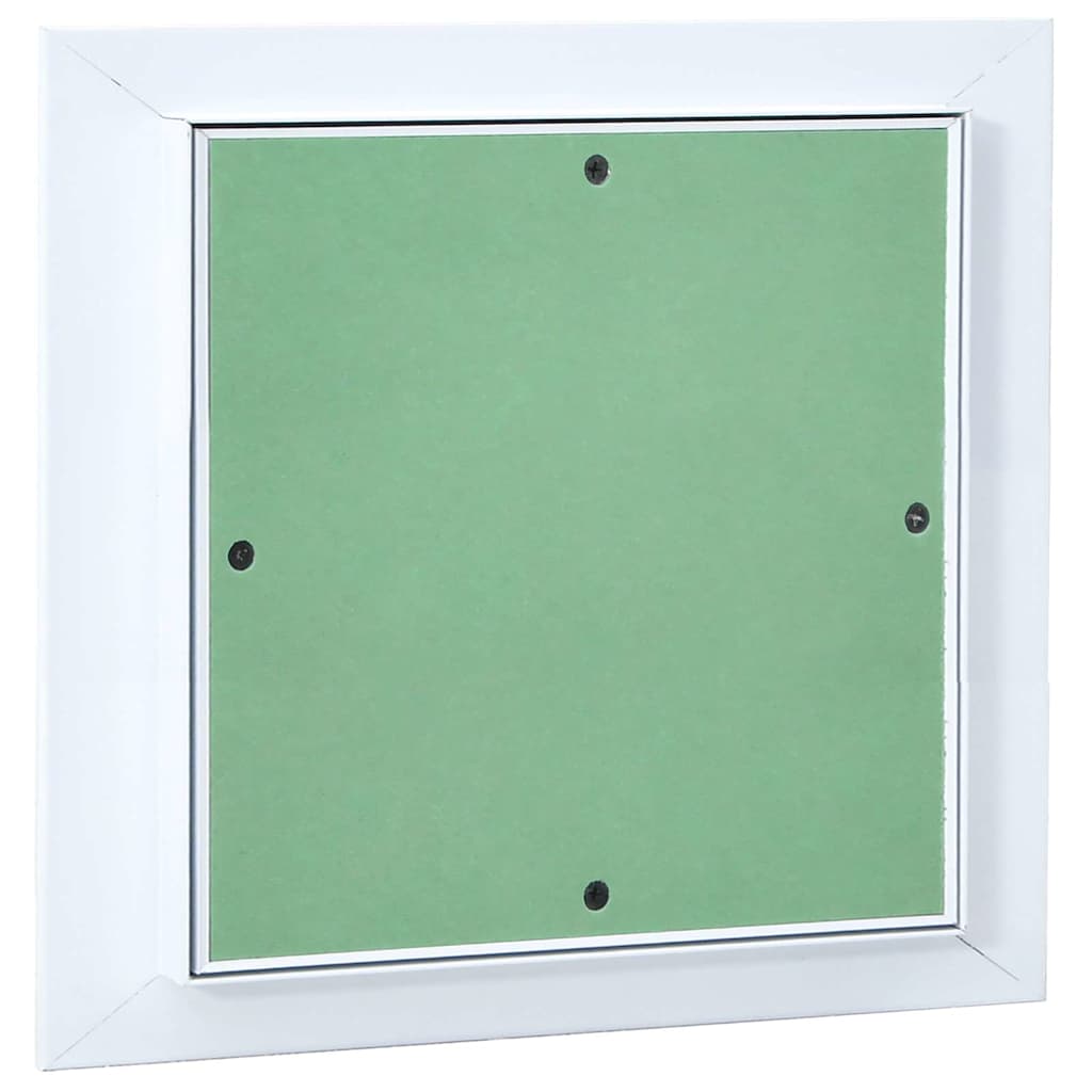 Pannello di Accesso Verde e Argento 30 x 30 cm