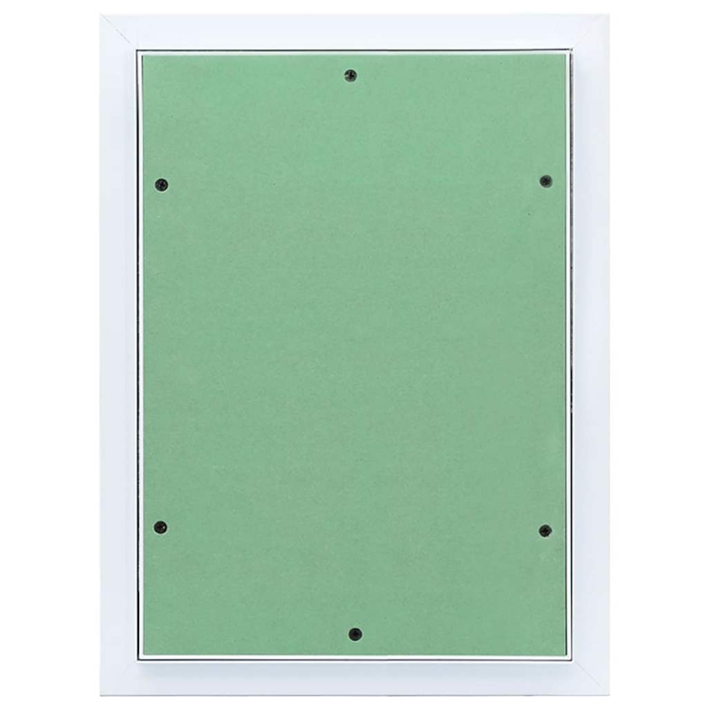 Pannello di Accesso Verde e Argento 35 x 45 cm