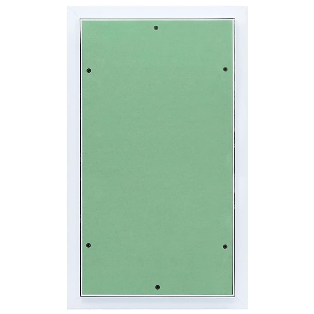 Pannello di Accesso Verde e Argento 35 x 55 cm