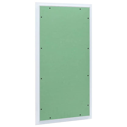 Pannello di Accesso Verde e Argento 45 x 85 cm