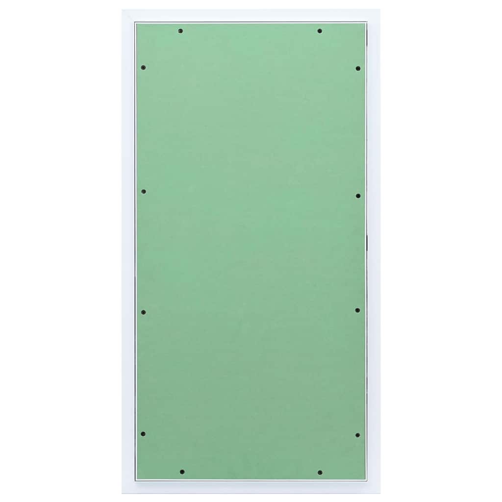 Pannello di Accesso Verde e Argento 45 x 85 cm