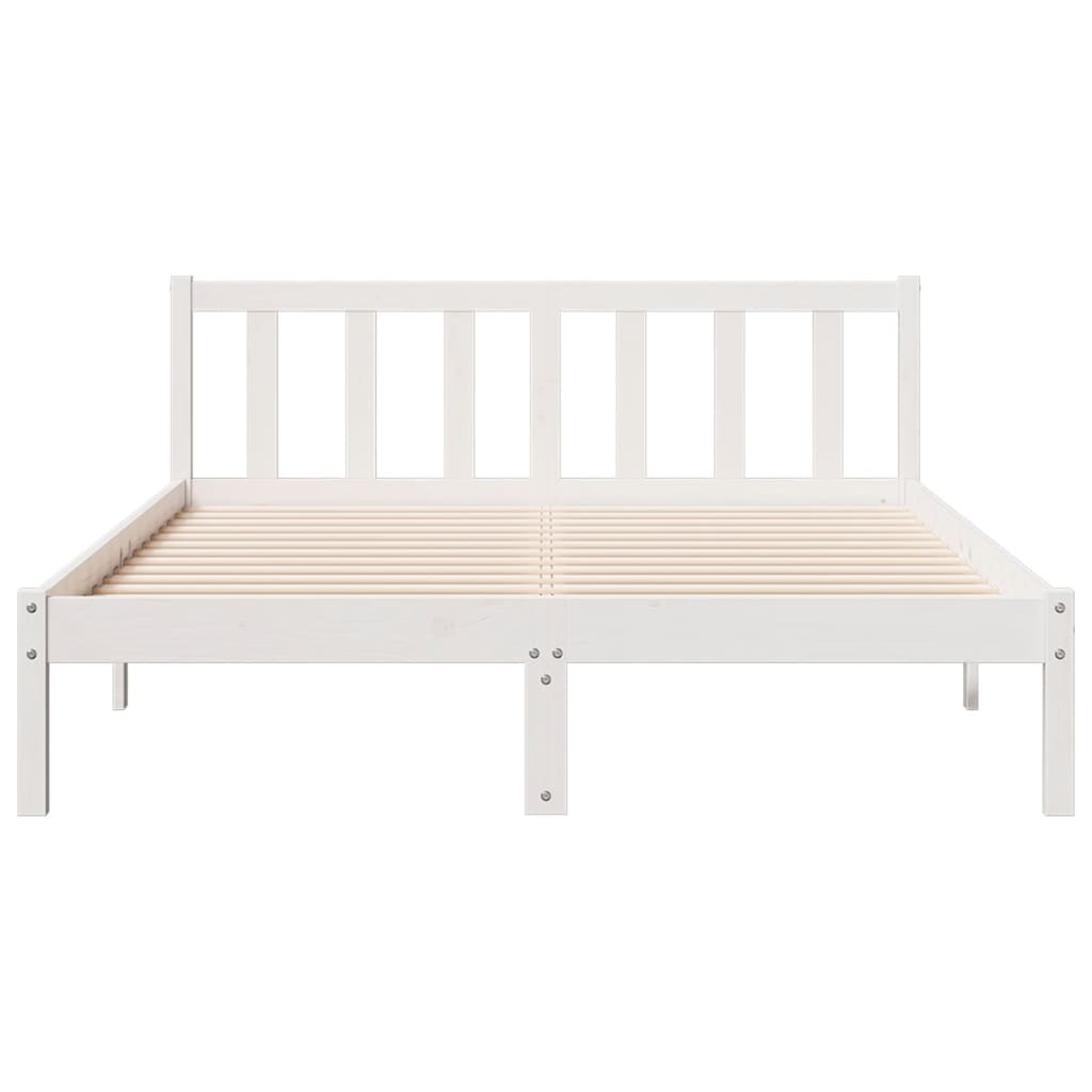 Letto Extra Lungo senza Materasso 160x210 cm in Legno di Pino