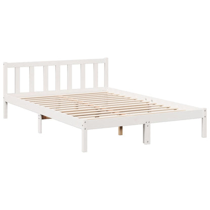 Letto Extra Lungo senza Materasso 160x220 cm in Legno di Pino