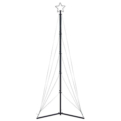 Albero di Natale a LED 525 LED Bianco Caldo 302 cm