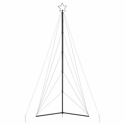 Albero di Natale a LED 615 LED Colorato 404,5 cm
