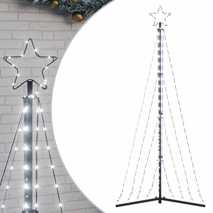 Albero di Natale a LED 339 LED Bianco Freddo 187 cm