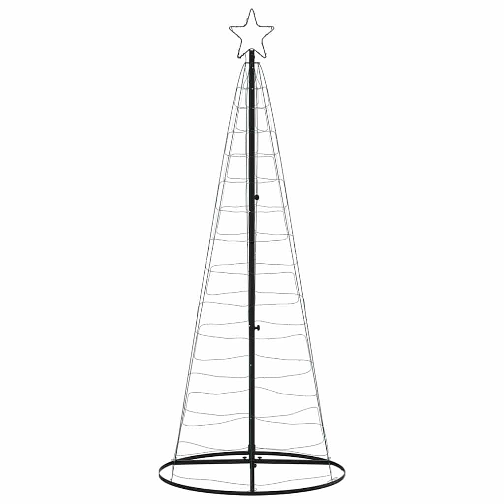 Albero di Natale a LED 200 LED Bianco Freddo 180 cm