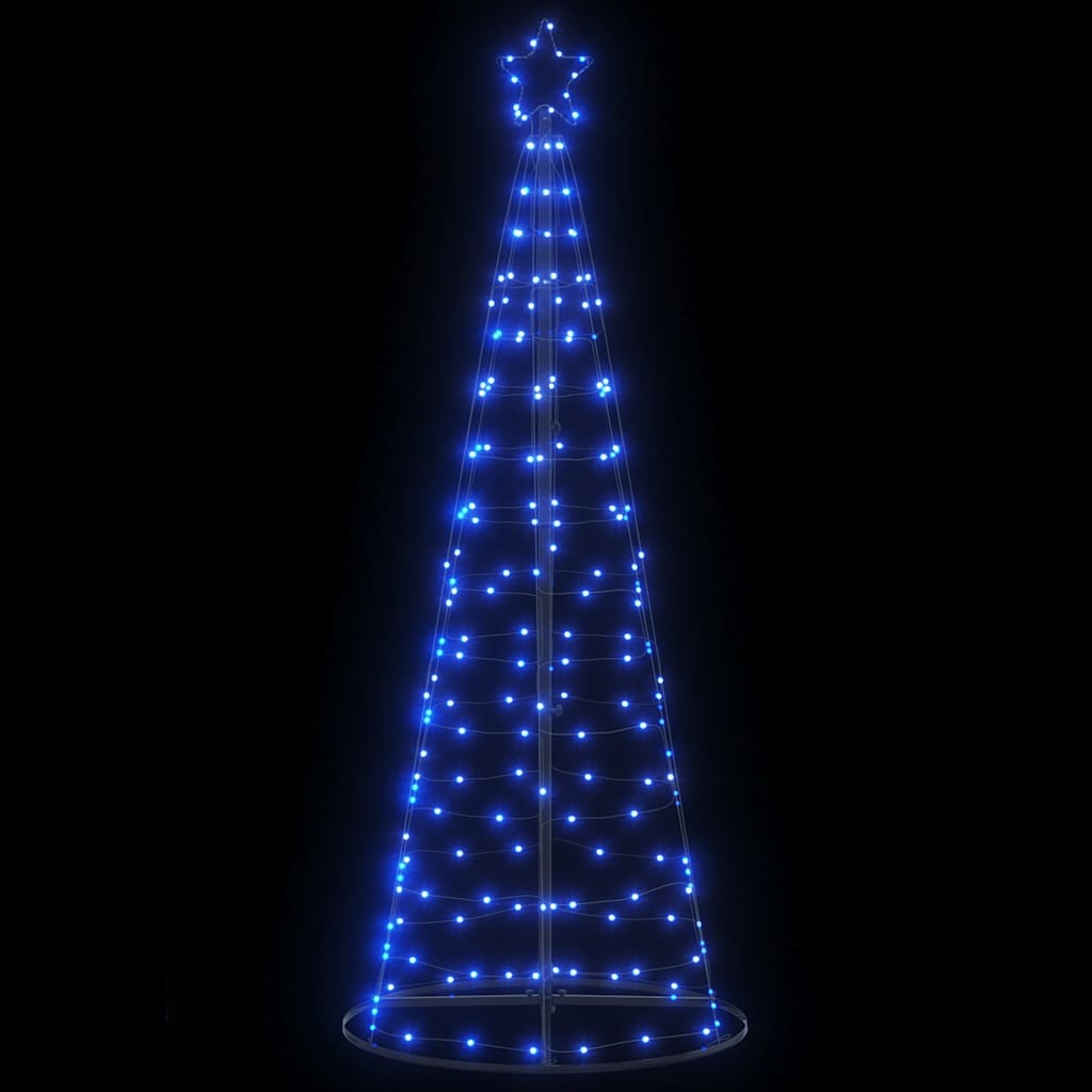 Albero di Natale a LED 200 LED Blu 180 cm