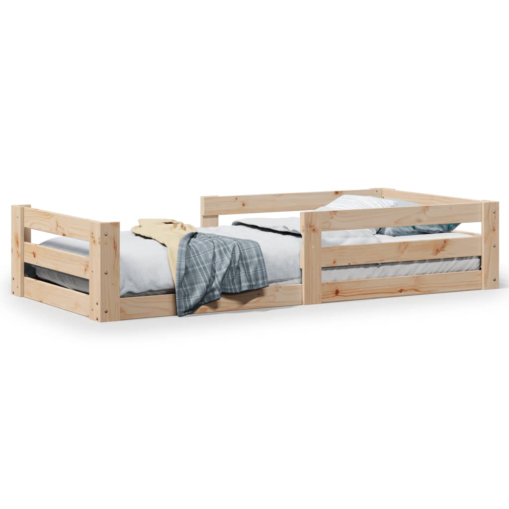 Giroletto senza materasso 80x160 cm legno di pino