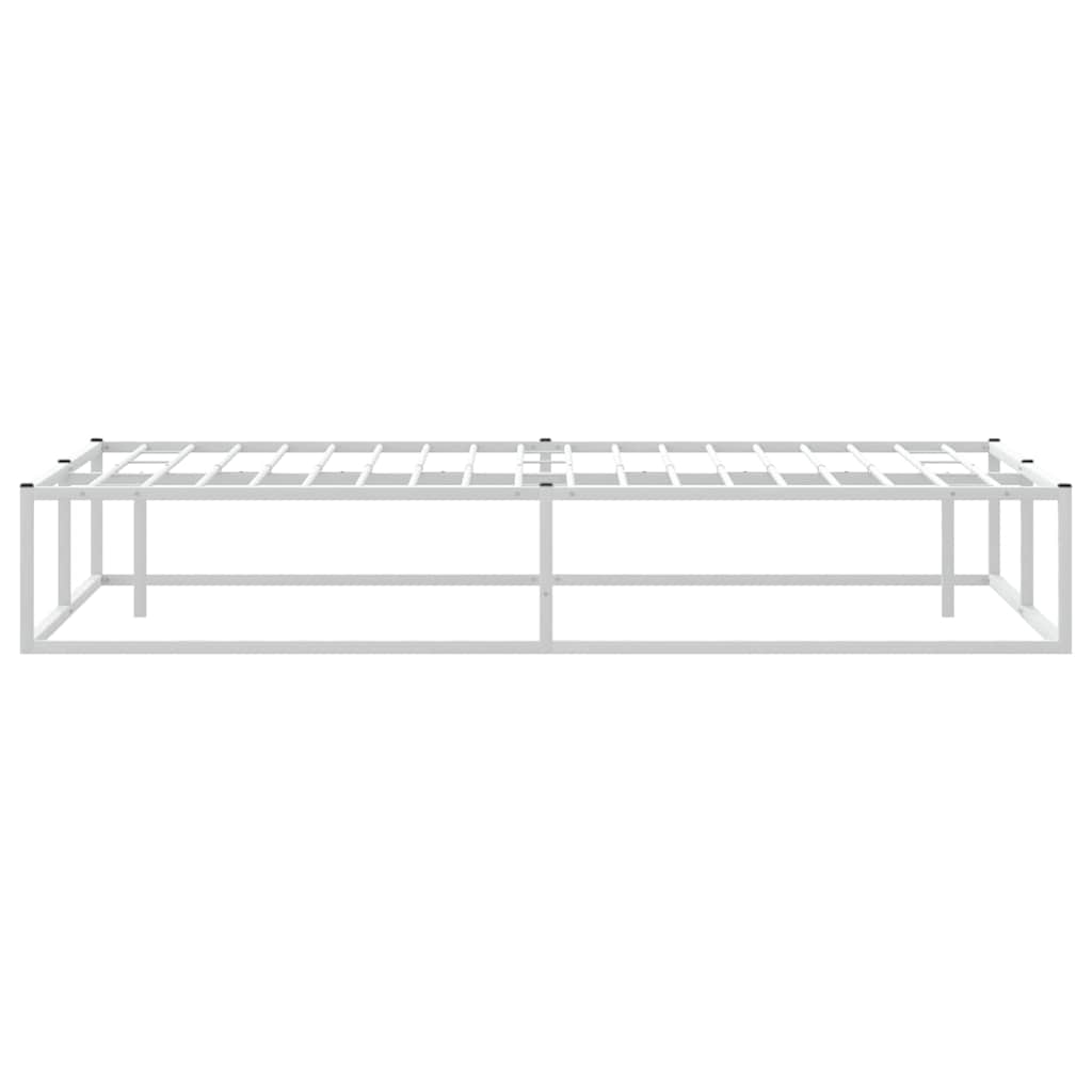 Giroletto senza Materasso Bianco 180x200 cm Metallo