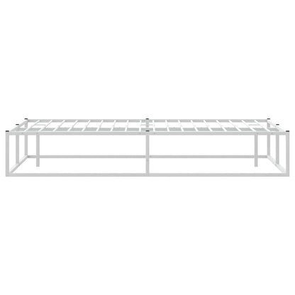 Giroletto senza Materasso Bianco 180x200 cm Metallo