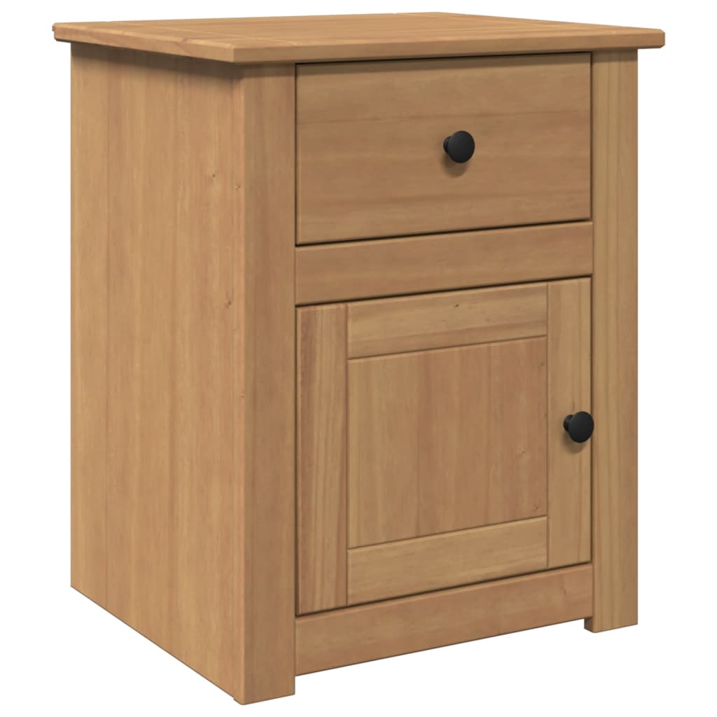 Comodino Panama 46x40x57 cm in Legno Massello di Pino