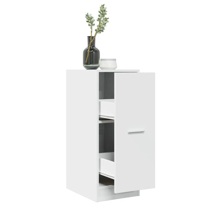 Armadietto da Farmacia Bianco 30x41x77,5 cm in Truciolato