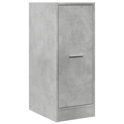Armadietto da Farmacia Grigio Cemento 30x41x77,5 cm Truciolato