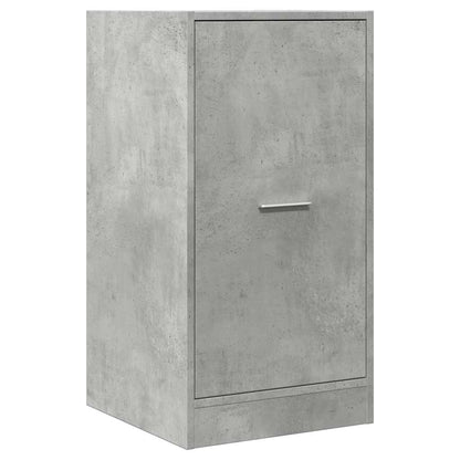 Armadietto da Farmacia Grigio Cemento 40x41x77,5 cm Truciolato