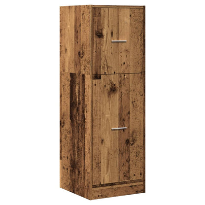 Armadietto da Farmacia Legno Vecchio 40x41x118 cm in Truciolato