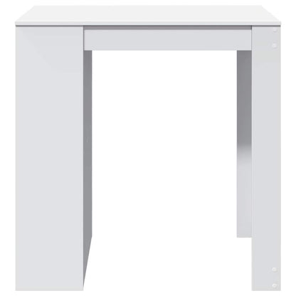 Tavolo da Bar Bianco 102x70x103,5 cm in Truciolato
