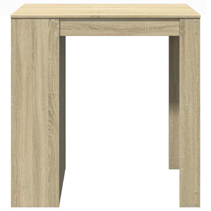 Tavolo da Bar Rovere Sonoma 102x70x103,5 cm in Truciolato