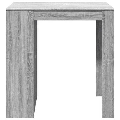 Tavolo da Bar Grigio Sonoma 102x70x103,5 cm in Truciolato