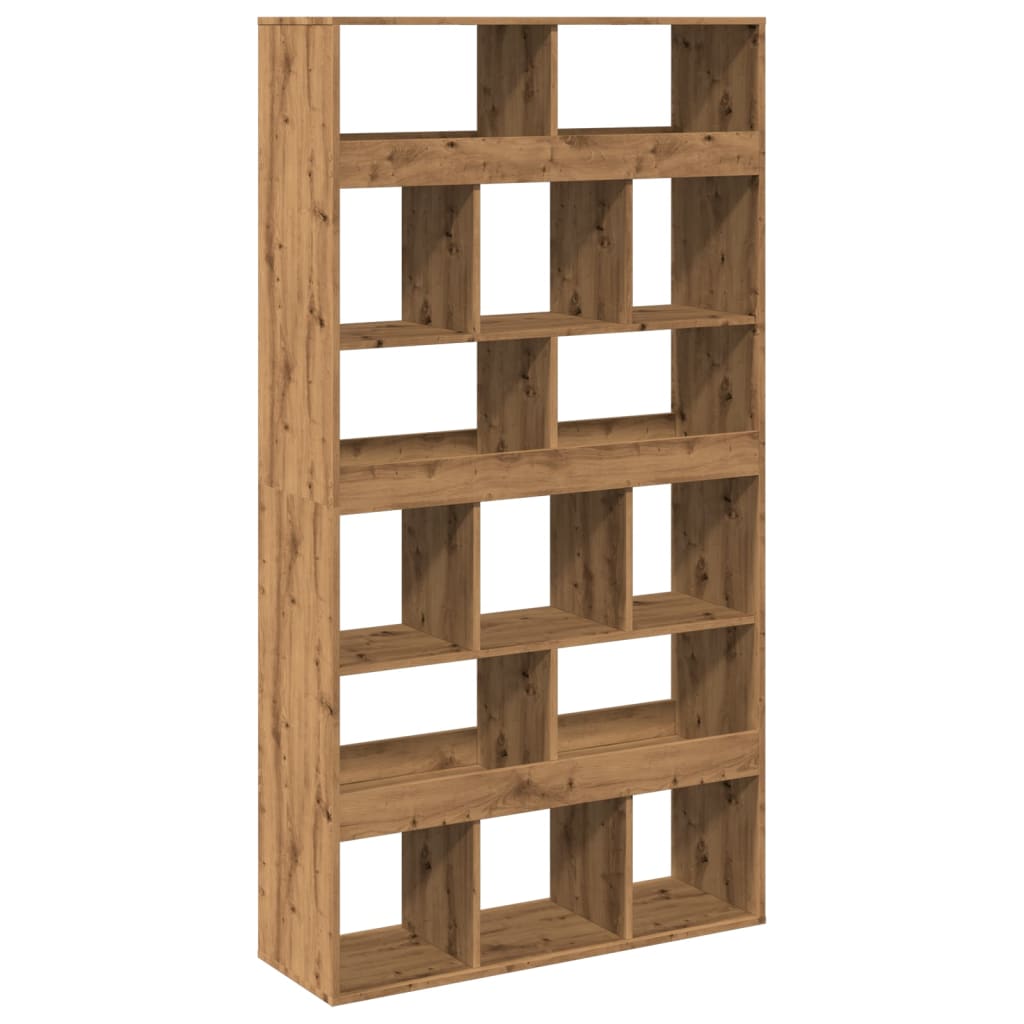 Libreria Rovere Artigianale 100x33x187,5cm in Legno Multistrato