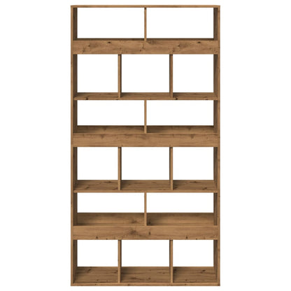 Libreria Rovere Artigianale 100x33x187,5cm in Legno Multistrato