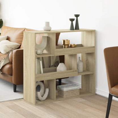 Libreria Rovere Sonoma 100x33x94,5 cm in Truciolato