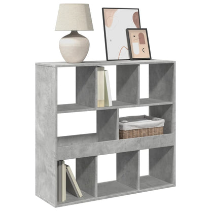 Libreria Grigio Cemento 100x33x94,5 cm in Truciolato