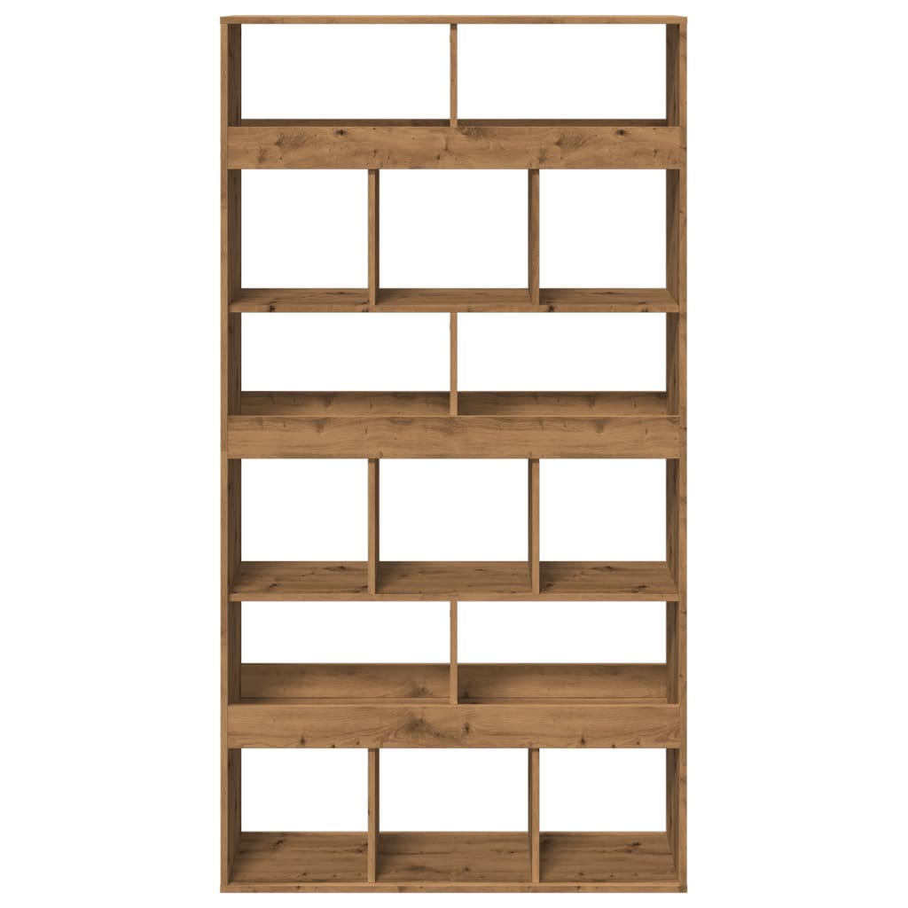 Libreria Rovere Artigianale 100x33x187,5 cm in Truciolato
