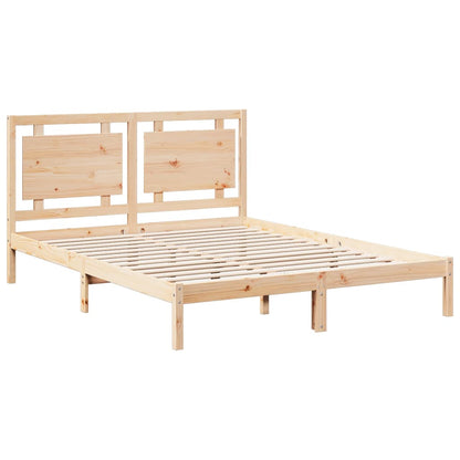Giroletto Extra Lungo senza Materasso 160x210 cm Legno Massello