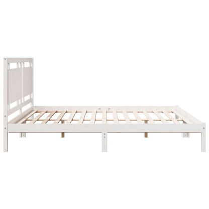 Giroletto Extra Lungo senza Materasso Bianco 200x210cm Massello