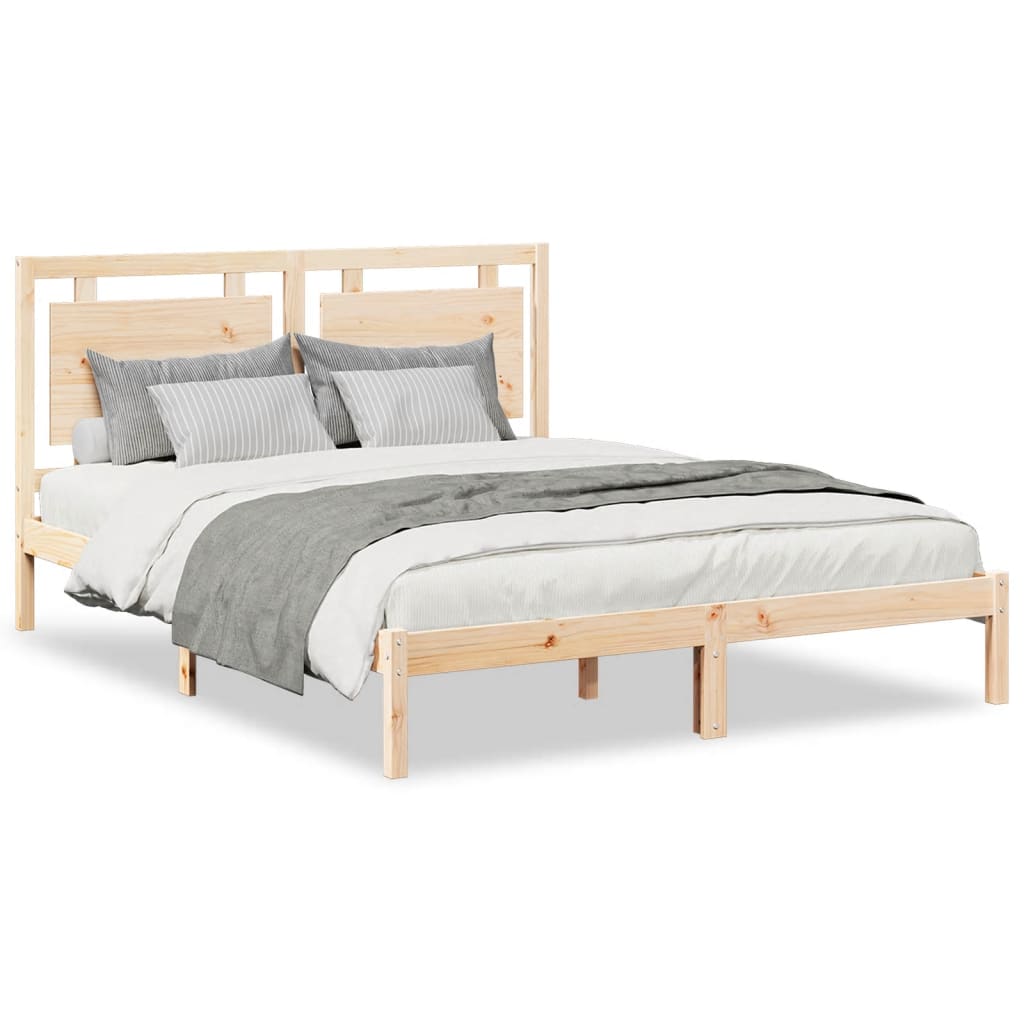 Giroletto Extra Lungo senza Materasso 140x220 cm Legno Massello