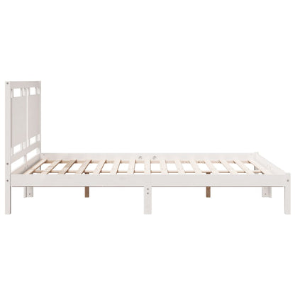 Giroletto Extra Lungo senza Materasso Bianco 140x220cm Massello