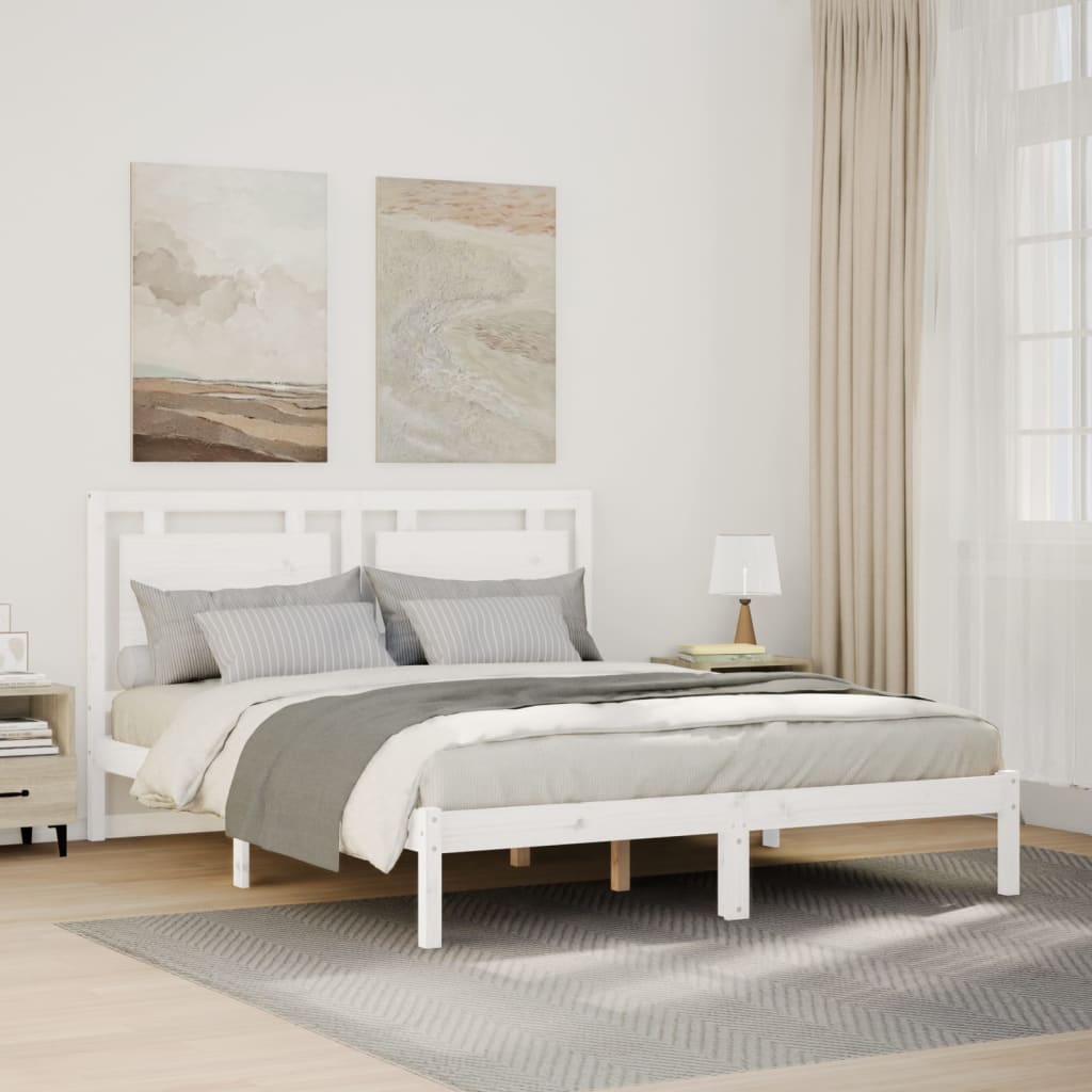 Giroletto Extra Lungo senza Materasso Bianco 160x220cm Massello