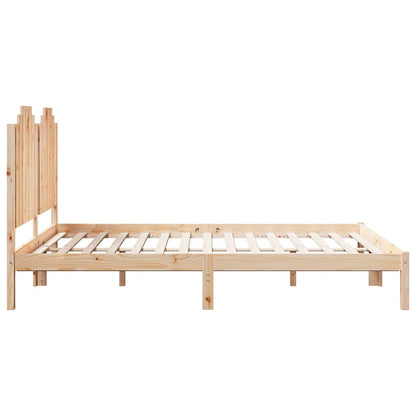 Giroletto Extra Lungo senza Materasso 140x220 cm Legno Massello