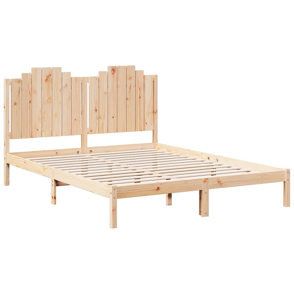 Giroletto Extra Lungo senza Materasso 160x220 cm Legno Massello