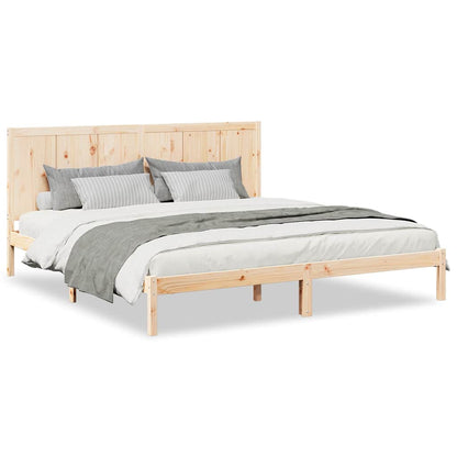 Giroletto Extra Lungo senza Materasso 200x210 cm Legno Massello