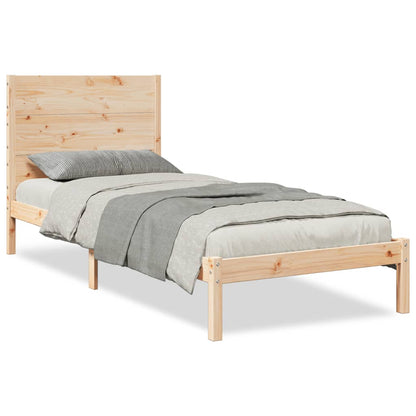 Giroletto Extra Lungo senza Materasso 100x210 cm Legno Massello