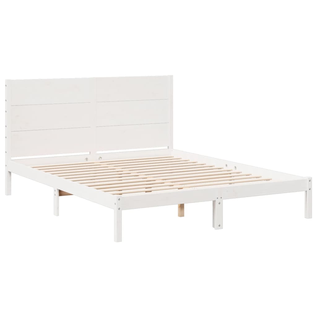 Giroletto Extra Lungo senza Materasso Bianco 140x210cm Massello