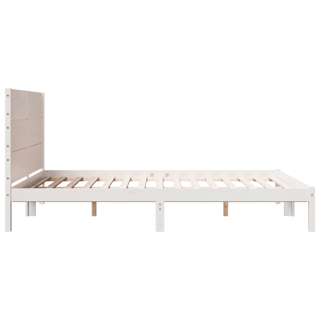 Giroletto Extra Lungo senza Materasso Bianco 140x210cm Massello