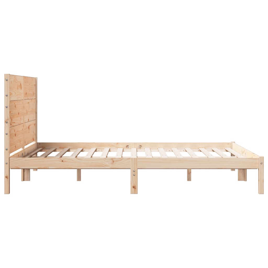 Giroletto Extra Lungo senza Materasso 160x210 cm Legno Massello