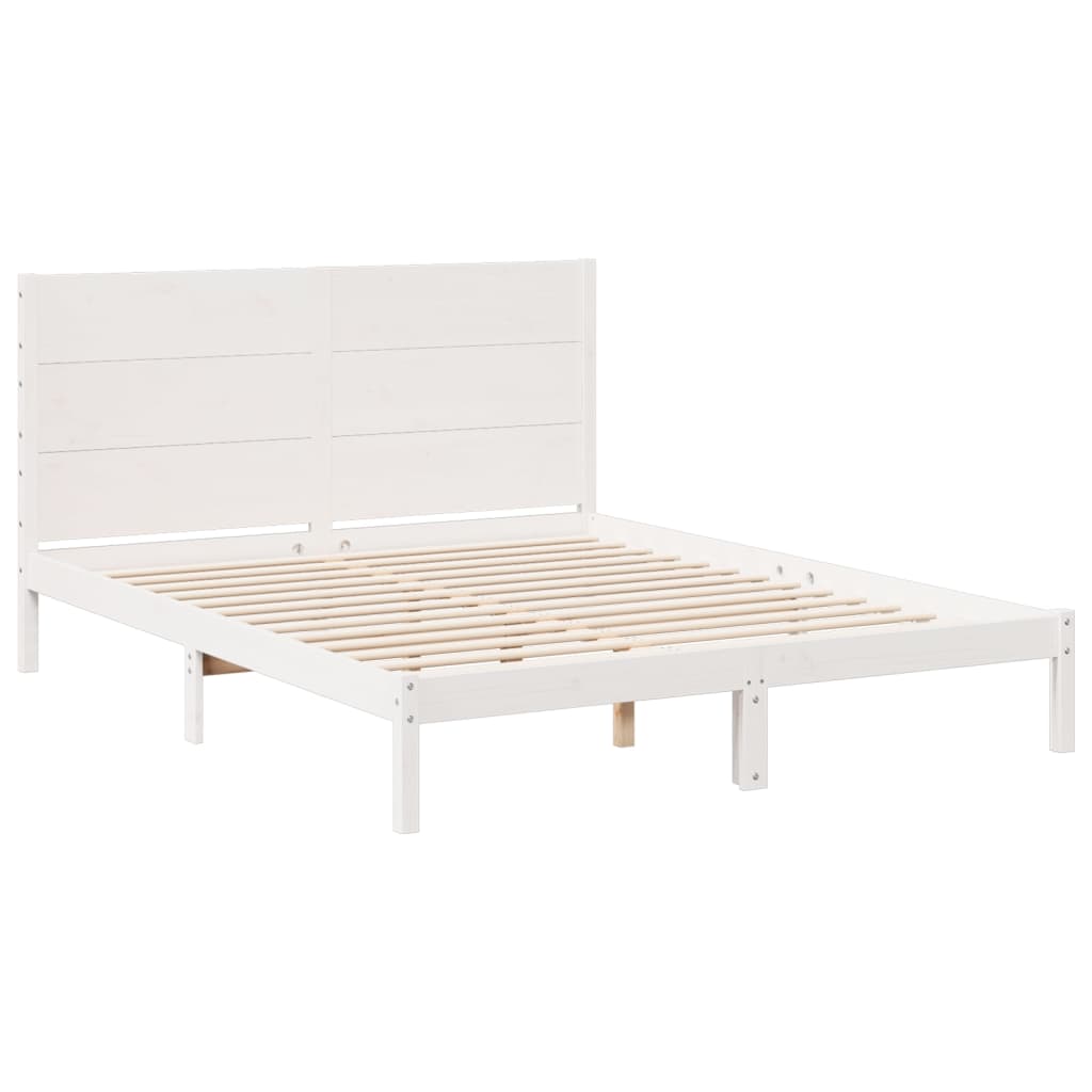 Giroletto Extra Lungo senza Materasso Bianco 140x220cm Massello